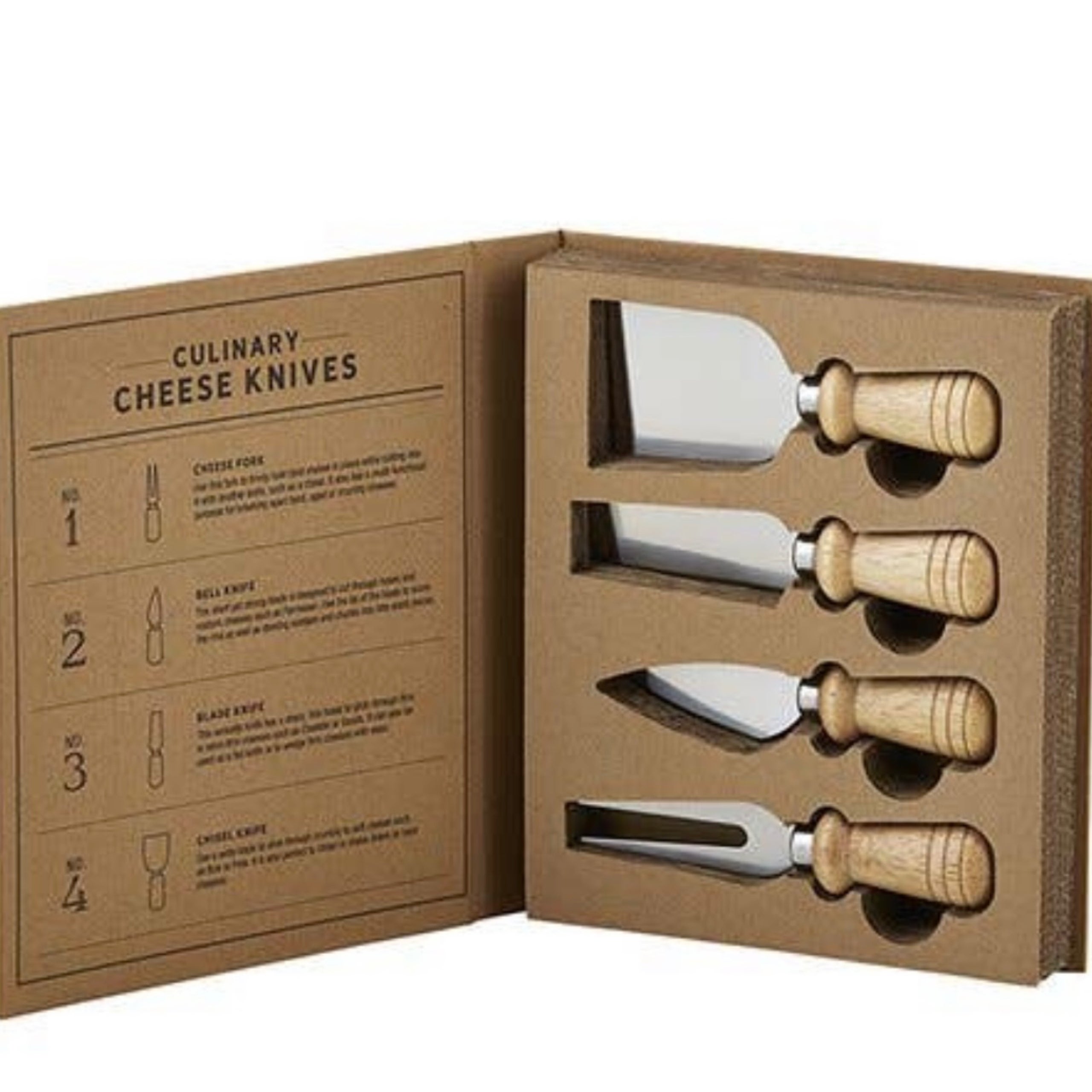 Cheese knives gift set Feather & Bloom Suffield Florist & Gift Shop