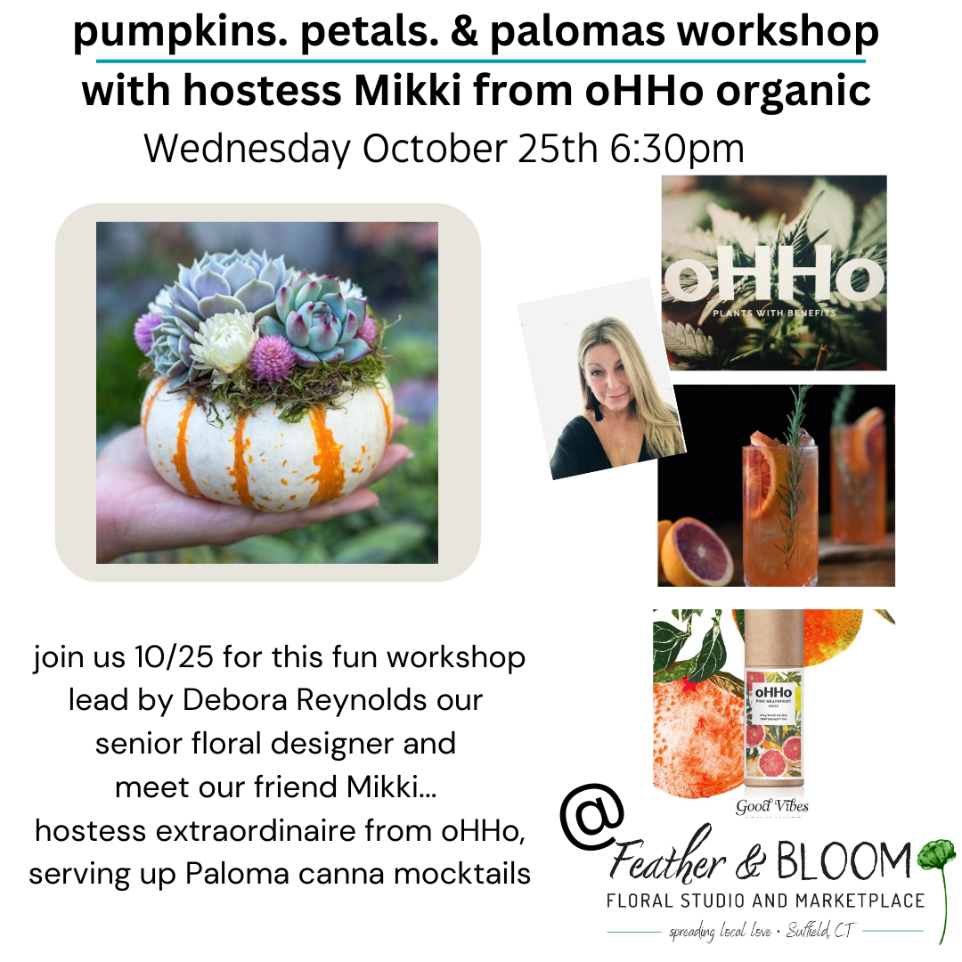 Petals, Pumpkins & Palomas with Mikki of oHHO October 25, 2023